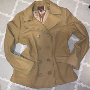 TAN PEACOAT